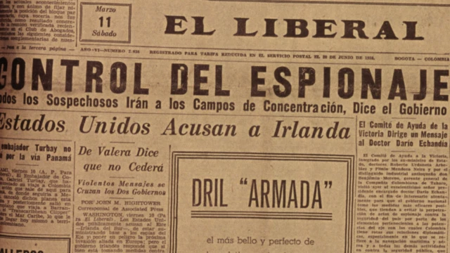 Periódico de la época