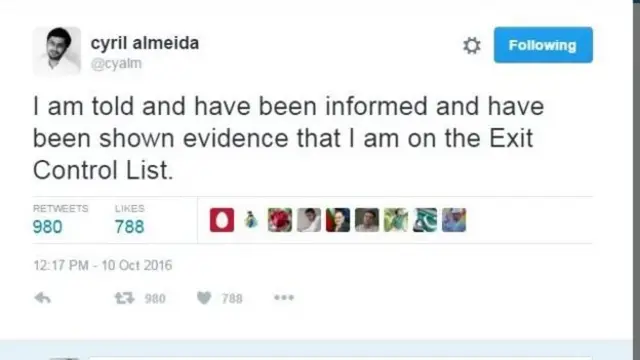 سیریل الميډا ټويټ