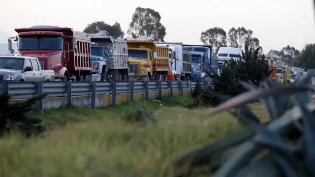 Bloqueo de carretera