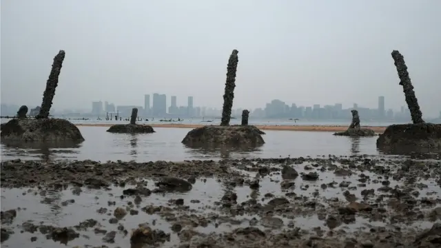 台灣金門和中國大陸的廈門距離很近。