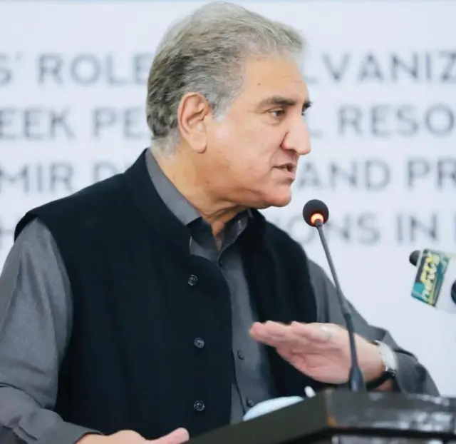 Twitter/@SMQureshiPTI