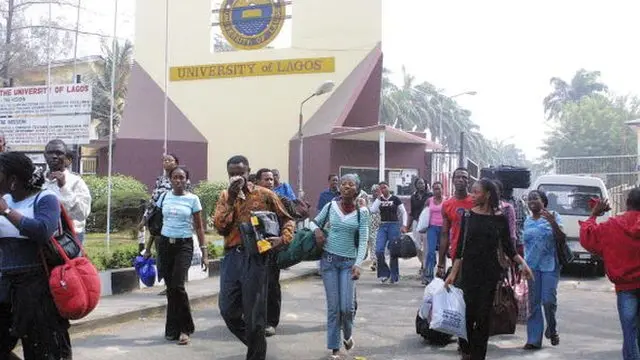 University of Lagos students dey waka comot school afta strike for 2016