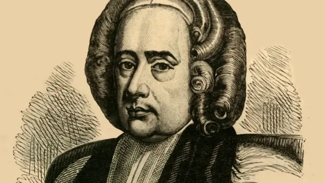 Grabado de Joseph Butler, filósofo.