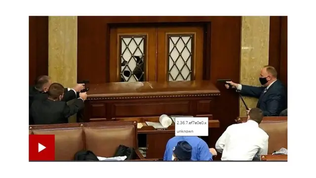 Quand une foule a pris d'assaut le capitole américain