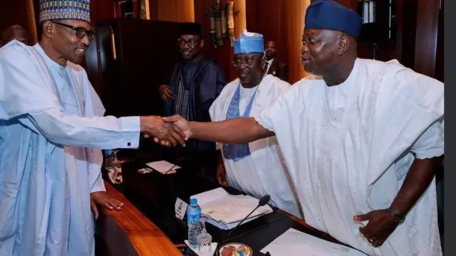 Buhari n ki Gomina ipinlẹ̀ Eko, Ambọde