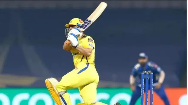 મહેન્દ્રસિંહ ધોનીની લાજવાબ બૅટિંગના બળે જીતી ચેન્નઈની ટીમ