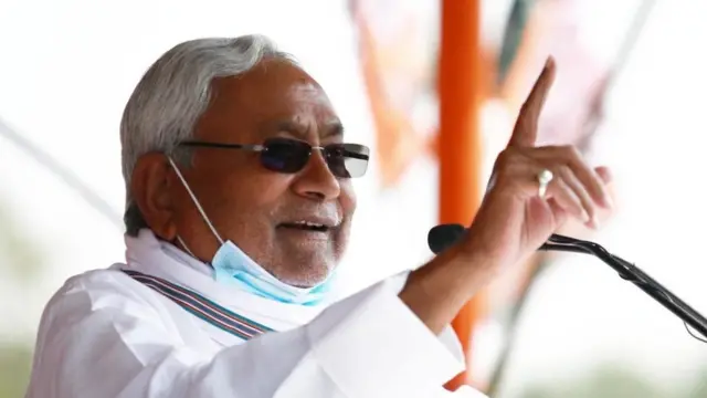 बिहार के मुख्यमंत्री नीतीश कुमार