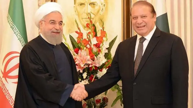 હસન રોહાની અને નવાઝ શરીફ