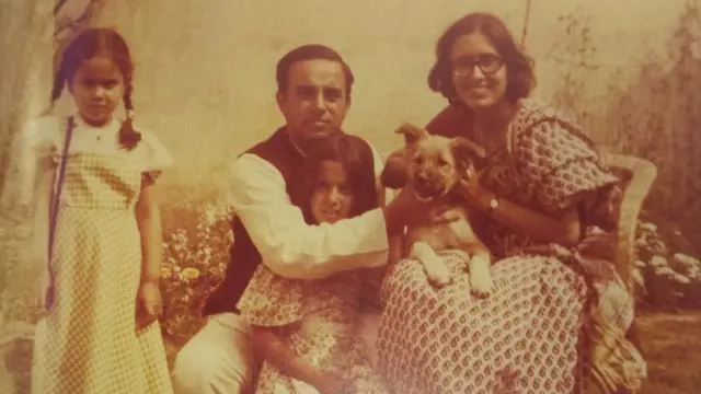 सुब्रमणियन स्वामी अपने परिवार के साथ