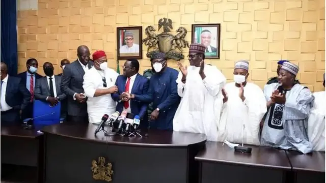 Gomina Ayade to kuro ninu ẹgbẹ PDP lọ si APC atawọn gomina APC mii