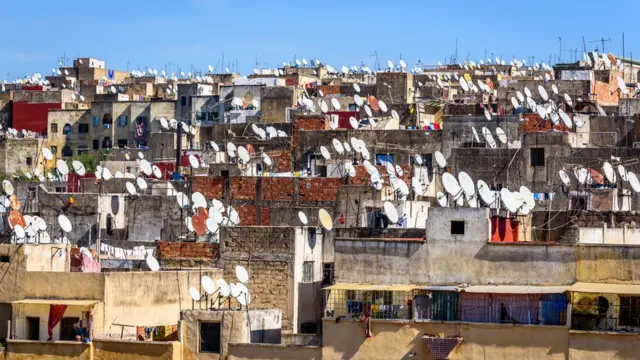 Antenas en Marruecos