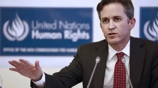 นาย เดวิด เคย์ ผู้รายงานพิเศษแห่งสหประชาชาติว่าด้วยเสรีภาพด้านความคิดเห็นและการแสดงออก