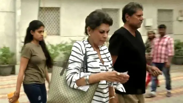 కపిల్ దేవ్, ఆయన భార్య, కుమార్తె