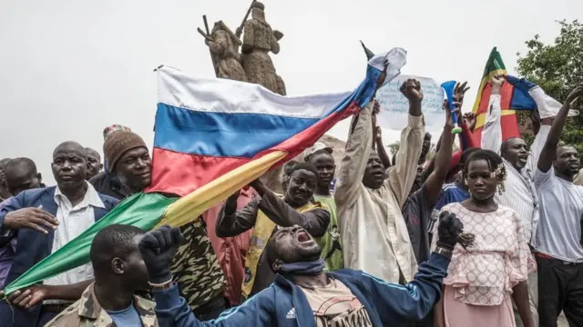 Проросійська демонстрація в Малі