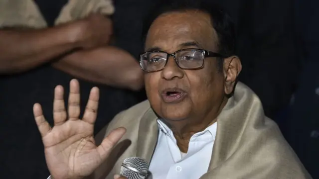 पी चिदंबरम