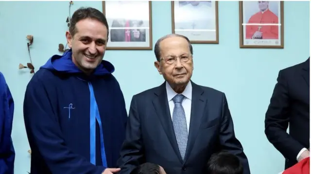 ميشال عون ووسام معلوف