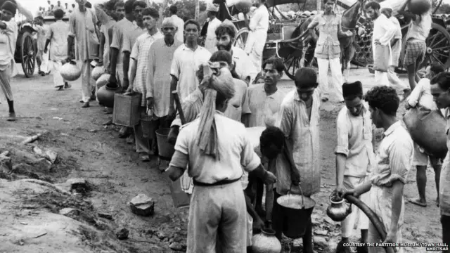 ਵੰਡ ਨੂੰ ਬਿਆਨ ਕਰਦੀ ਤਸਵੀਰ