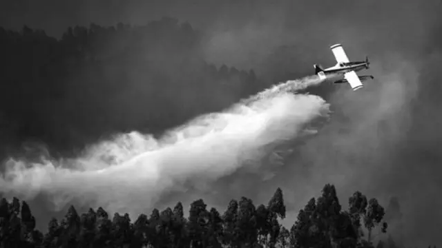 kebakaran di Portugal