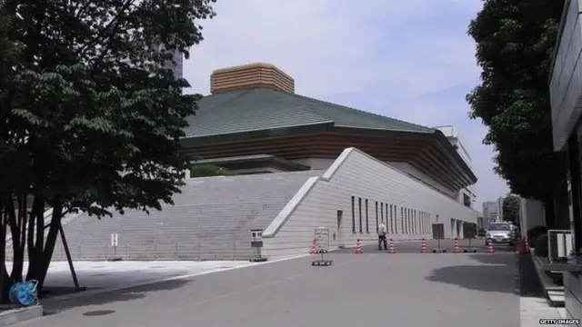 टोकियोतल्या रयोगोकू कोकुगिकन सूमो एरिना इथं पावसाचं पाणी साठवण्याची व्यवस्था आहे.