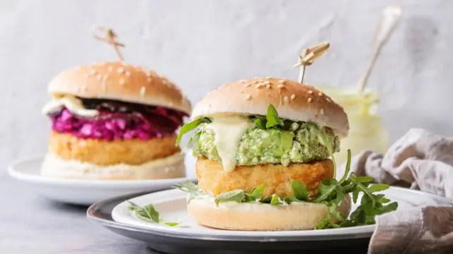 вегетаріанські гамбургери