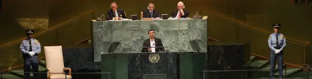 محمود احمدی نژاد در سازمان ملل