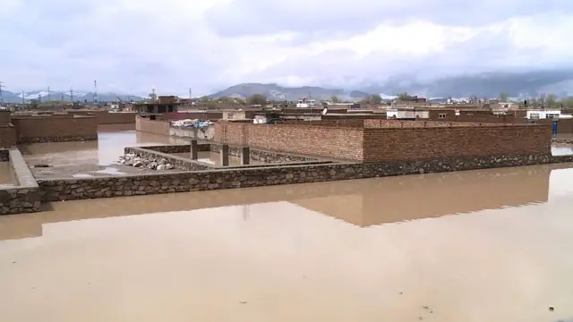 سیل در کابل