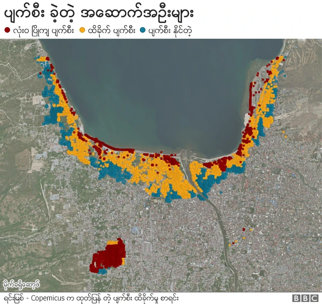 ပျက်စီးဆုံးရှုံးမှုပြမြေပုံ