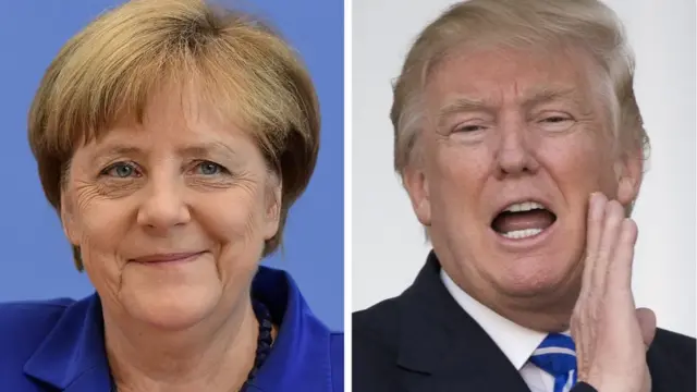 Трамп і Меркель