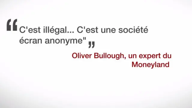 C'est une société écran