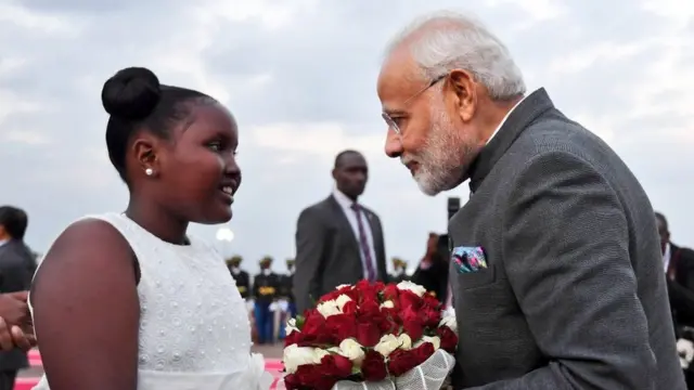 अफ़्रीका में मोदी