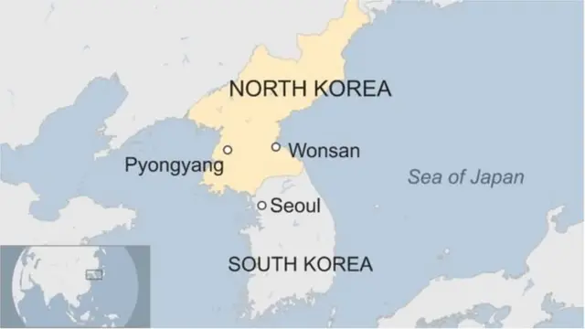 క్షిపణి పరీక్షలు జరిగిన ప్రదేశం