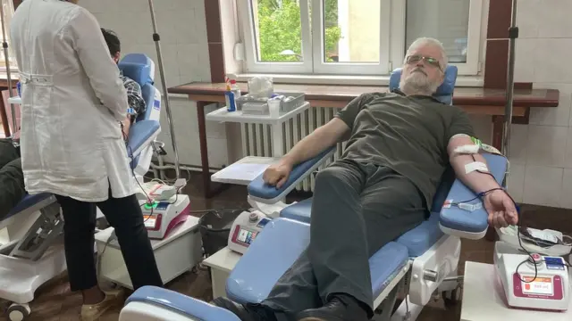 Zavod za transfuziju, Leonid Kampe