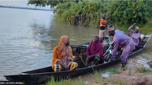 Awọn eeyan kan ninu ọkọ ojuomi