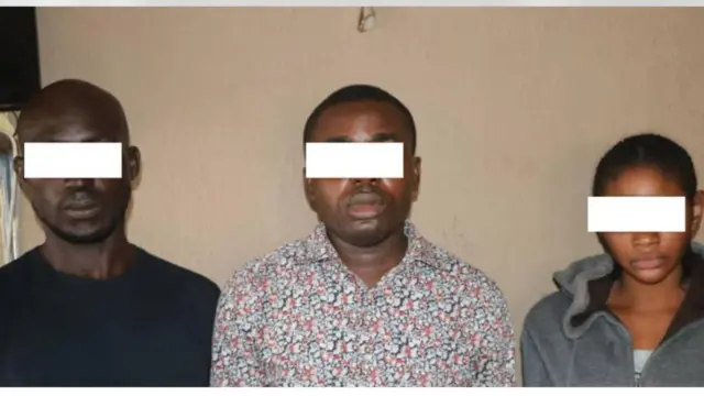 Suspect wey police parade say get hand for Stephanie death