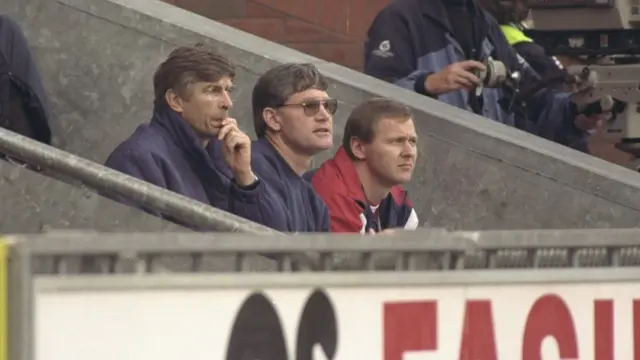 Венгер на клупи, Блекбурн, 12. октобар 1996.