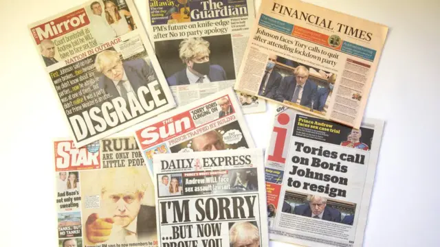 প্রধানমন্ত্রীর ক্ষমা প্রার্থণার খবর নিয়ে সরগরম ব্রিটেনের সংবাদমাধ্যম।