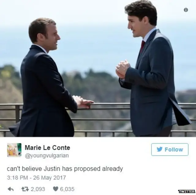 जस्टिन ट्रूडो, इमैनुएल मैक्रों, जी-7 समिट, फ्रांस, कनाडा