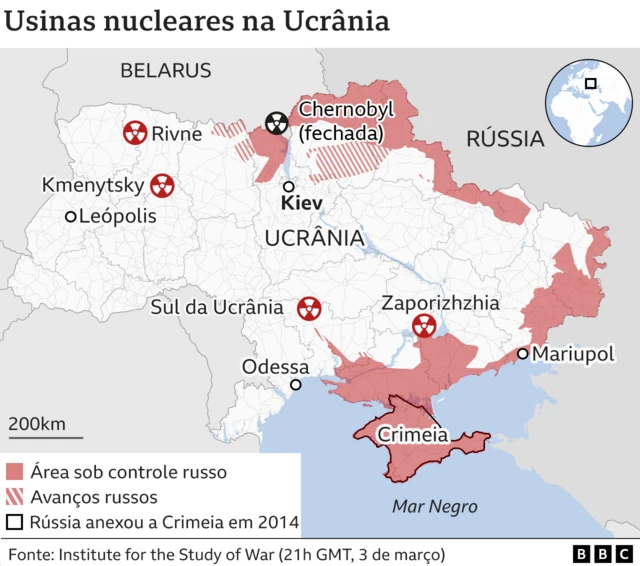 Mapa mostra posiçãojogar truco nas apostas onlineusinas nucleares na Ucrânia