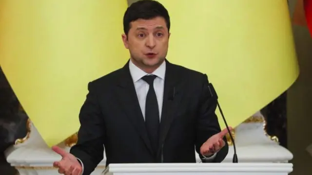 యుక్రెయిన్ అధ్యక్షుడు జెలెన్స్కీ