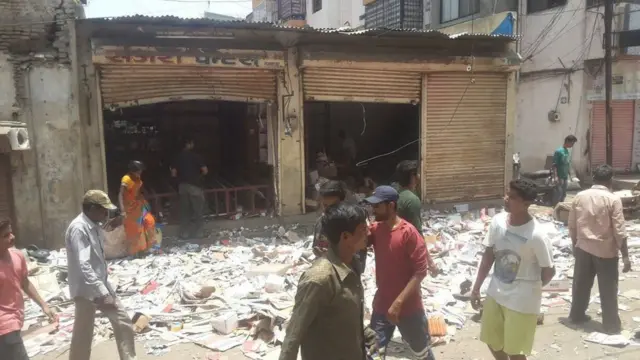 હિંસા ભડકી તે વિસ્તાર