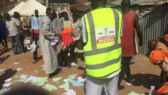 Aworan to ṣafihan ohun to ku lẹyin tawọn janduku da ibo ru ni Kogi