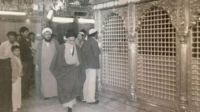 آیت الله خمینی در نجف