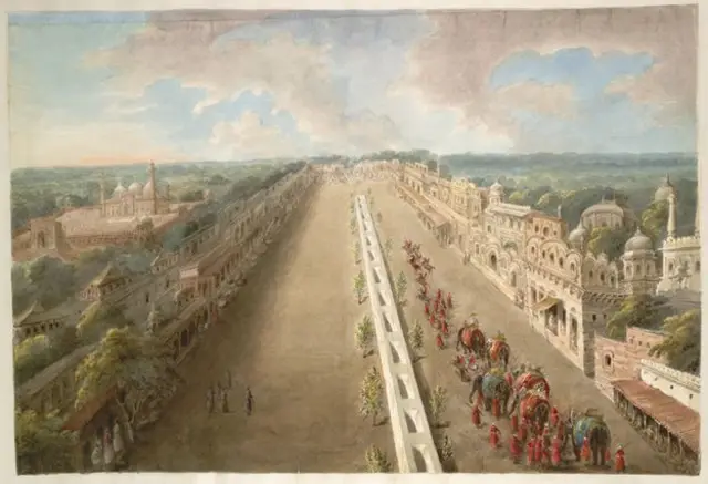 چاندنی چوک کی ایک پینٹنگ