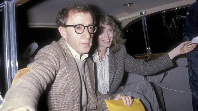 Woody Allen y Mia Farrow