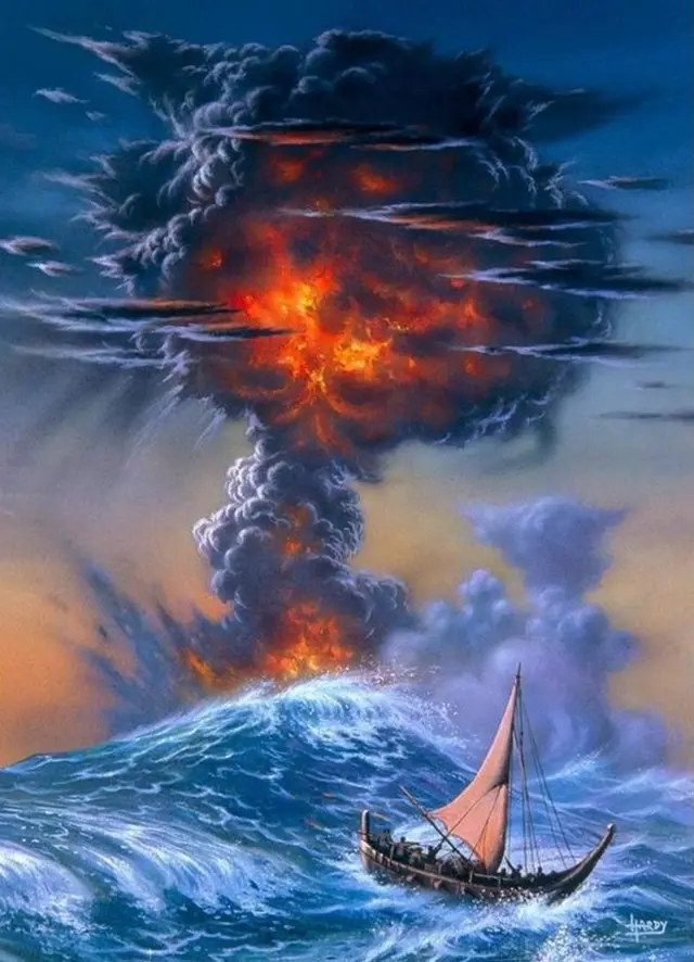 'கண்டறியமுடியாத வெடிப்பு' பல மைல்கள் உயரமான சாம்பல் மேடுகளை உருவாக்கியது