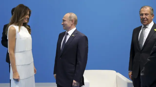 Путин и Мелания