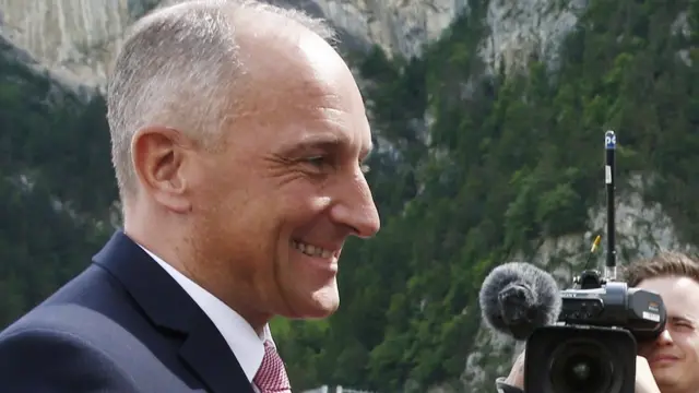 Thủ tướng của Liechtenstein Adrian Hasler