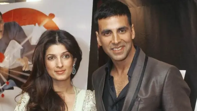 Akshay Kumar da matarsa Twinkle Khanna