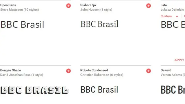 Google Fonts