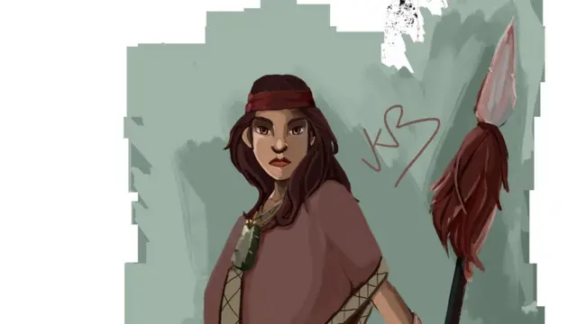 Janequeo de Lukas Bravo Nicolás